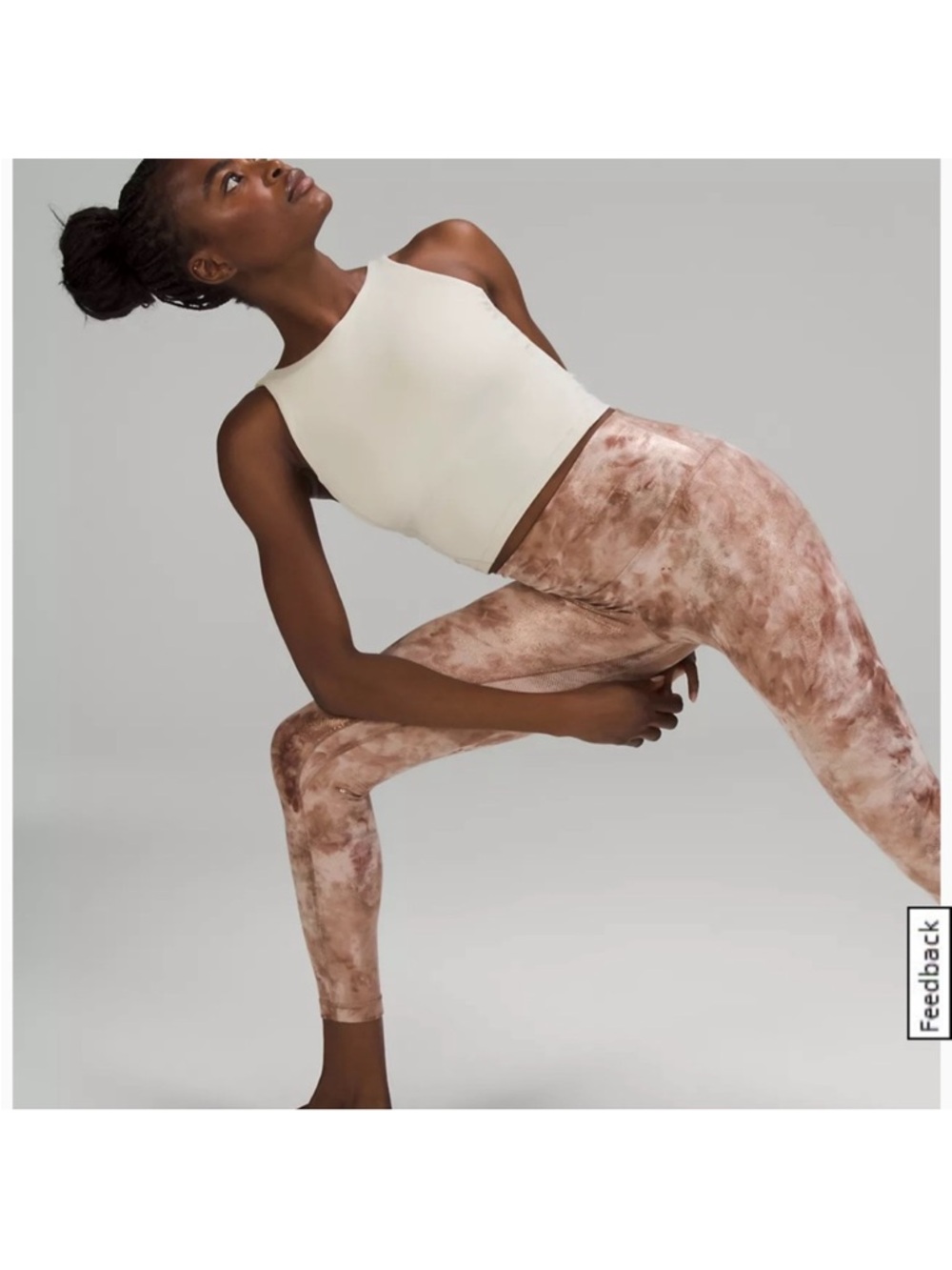 lululemon Align High Rise 27” Leggings Foil Metallic Shimmer Size 10